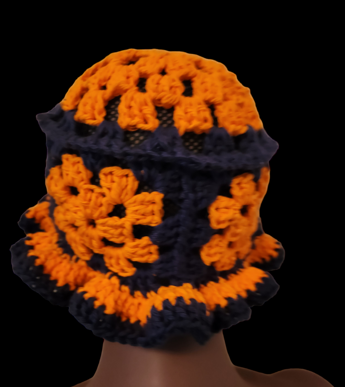 Crochet Granny Square Bucket Hat