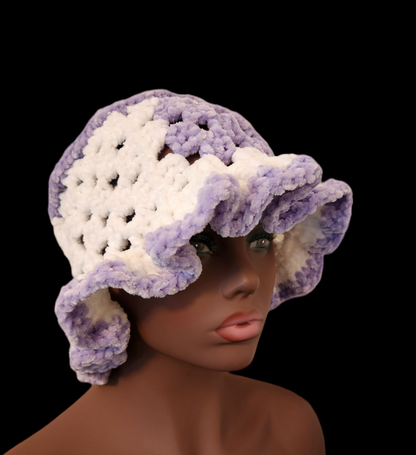 Crochet Granny Square Bucket Hat