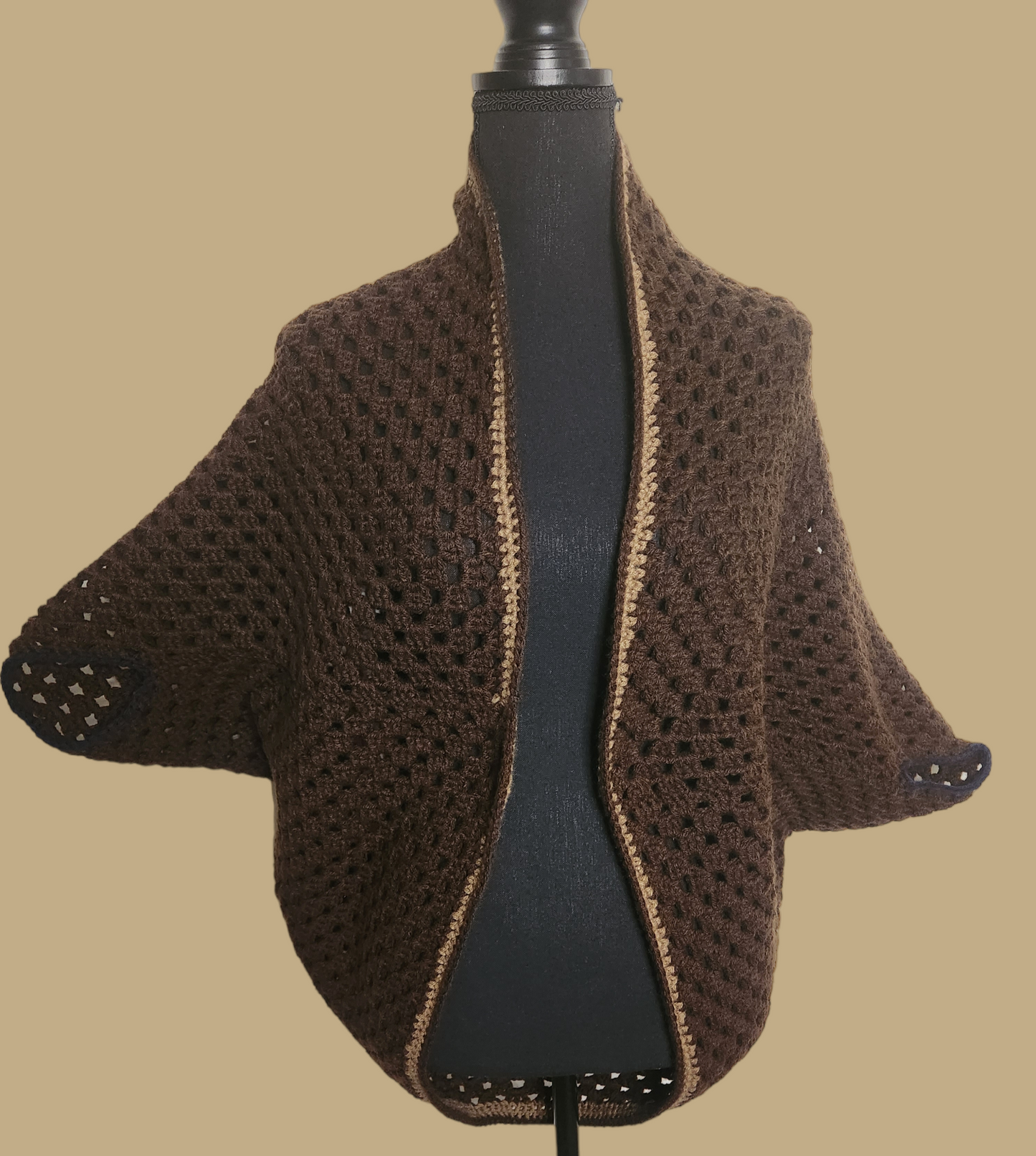 Crochet Cocoon Shrug/Cardigan