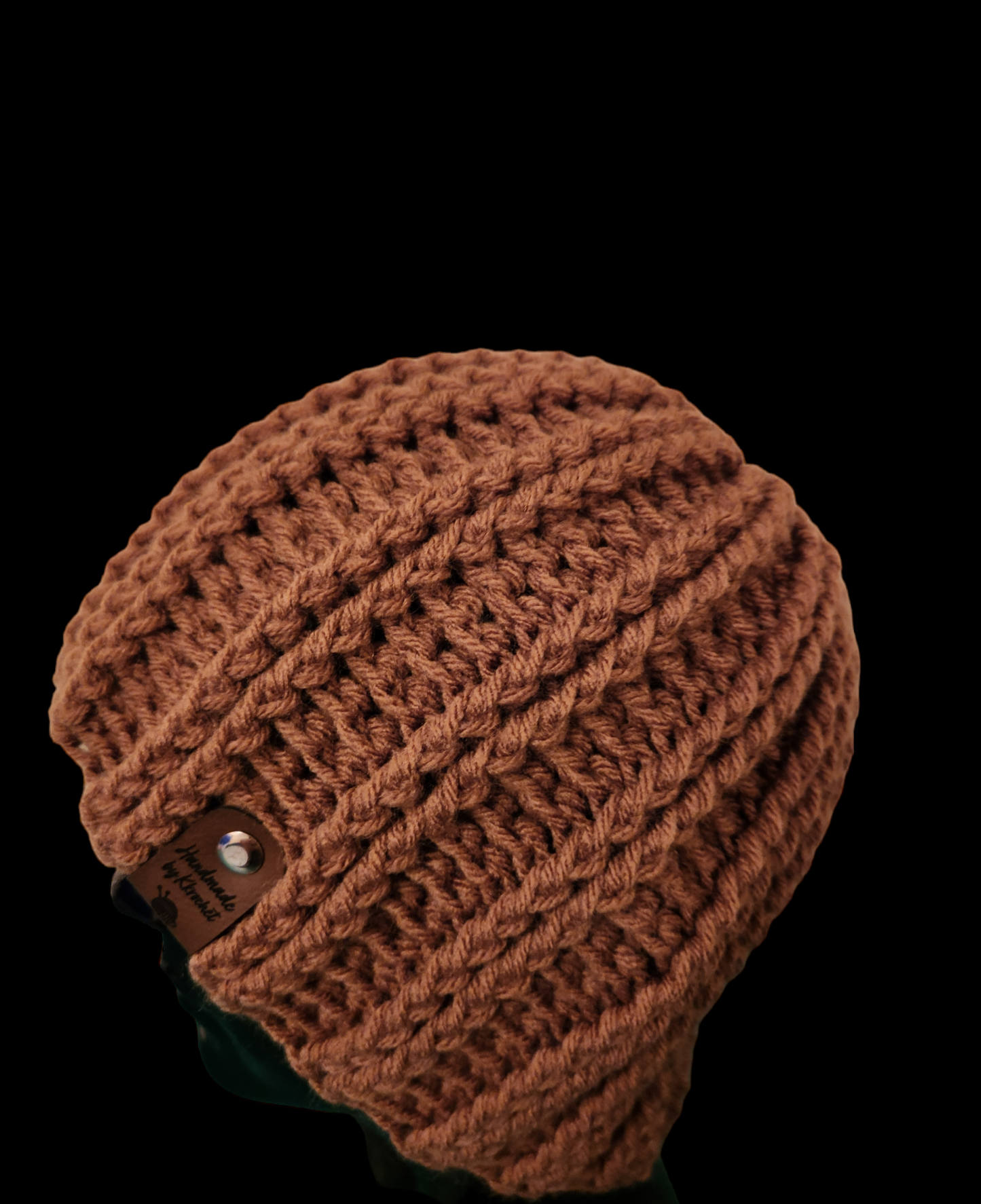 Men's Crochet Ribbed Beanie